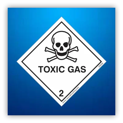 Toxic Gas Sign